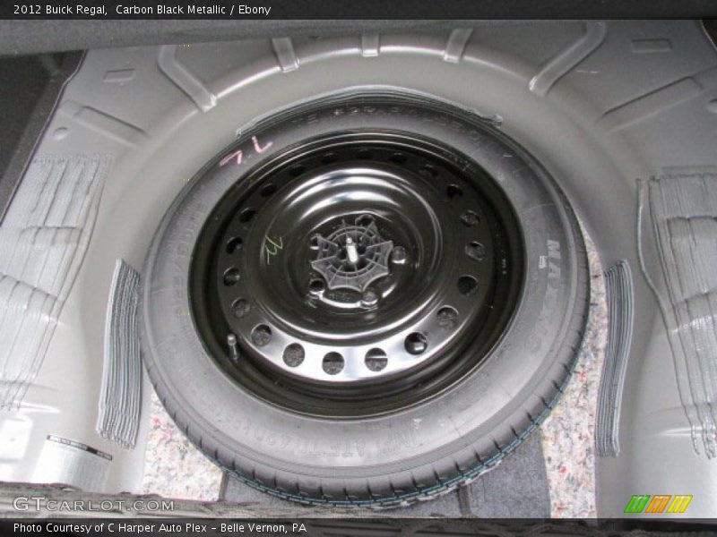 Carbon Black Metallic / Ebony 2012 Buick Regal