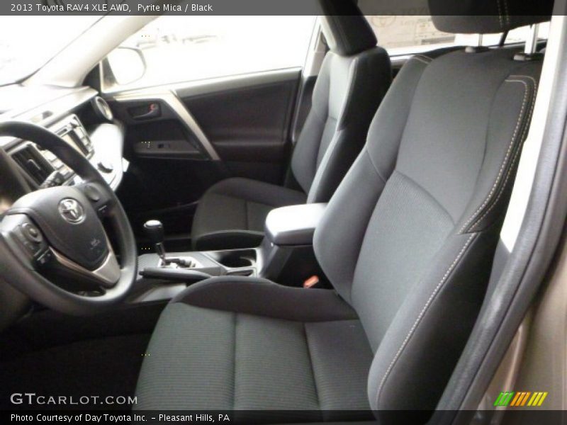 Pyrite Mica / Black 2013 Toyota RAV4 XLE AWD