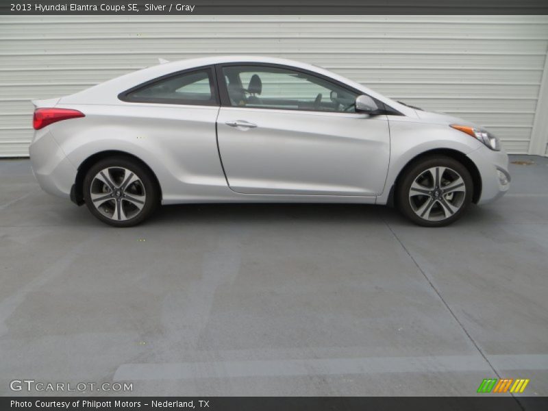 Silver / Gray 2013 Hyundai Elantra Coupe SE