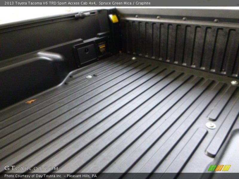 Spruce Green Mica / Graphite 2013 Toyota Tacoma V6 TRD Sport Access Cab 4x4