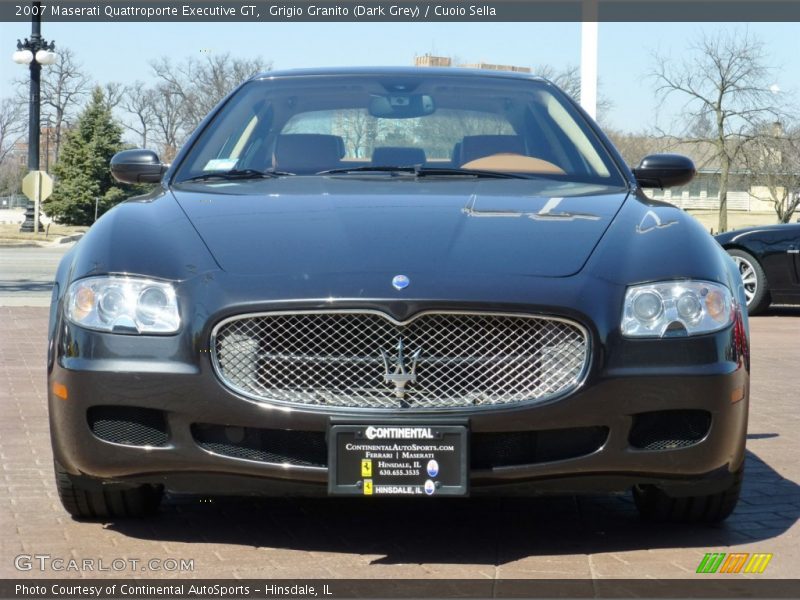 Grigio Granito (Dark Grey) / Cuoio Sella 2007 Maserati Quattroporte Executive GT