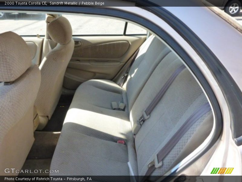 Sandrift Metallic / Pebble Beige 2000 Toyota Corolla CE