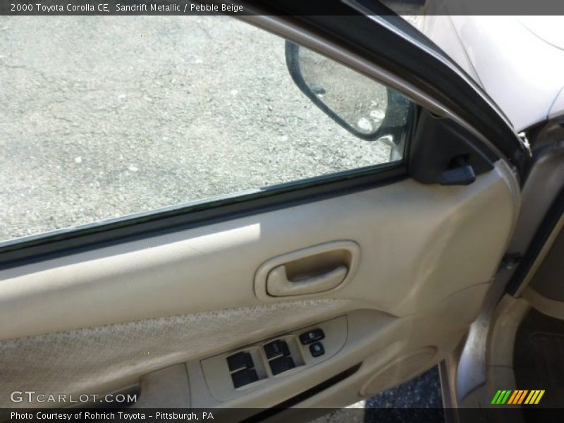 Sandrift Metallic / Pebble Beige 2000 Toyota Corolla CE