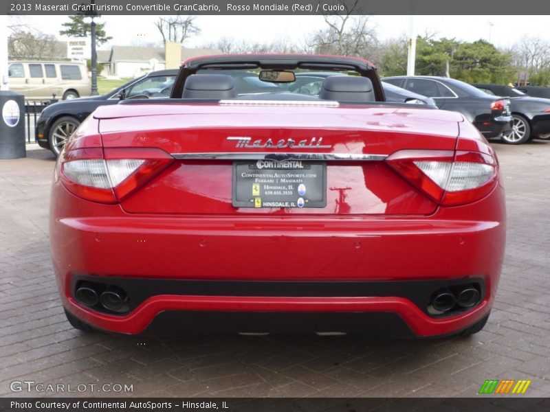 Rosso Mondiale (Red) / Cuoio 2013 Maserati GranTurismo Convertible GranCabrio