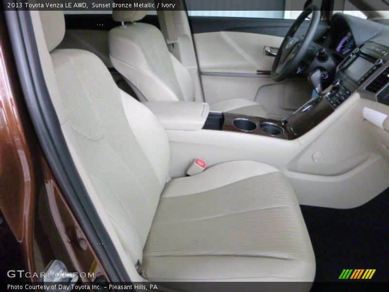 Sunset Bronze Metallic / Ivory 2013 Toyota Venza LE AWD