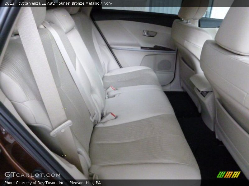 Sunset Bronze Metallic / Ivory 2013 Toyota Venza LE AWD