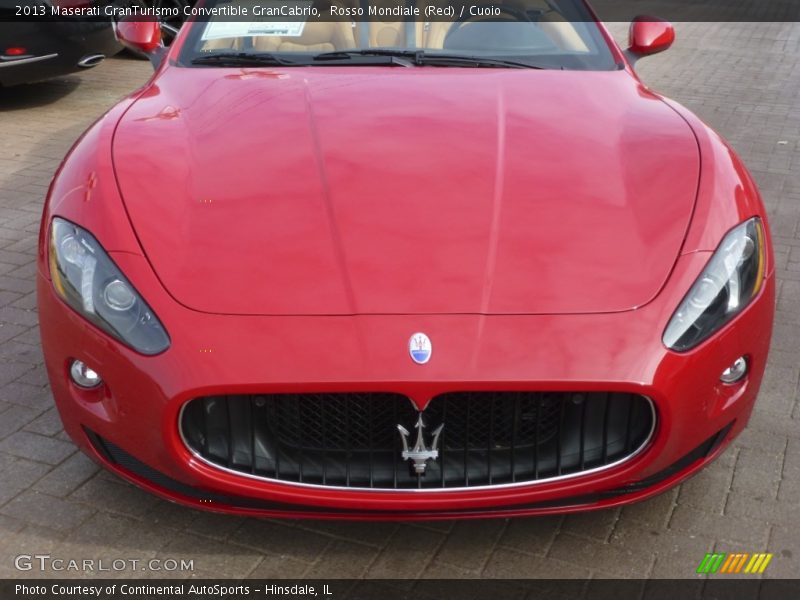 Rosso Mondiale (Red) / Cuoio 2013 Maserati GranTurismo Convertible GranCabrio