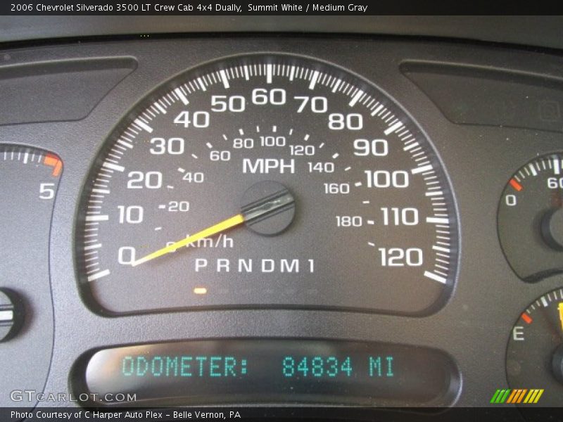 Summit White / Medium Gray 2006 Chevrolet Silverado 3500 LT Crew Cab 4x4 Dually