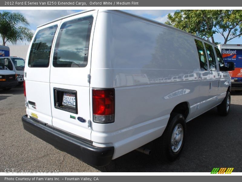 Oxford White / Medium Flint 2012 Ford E Series Van E250 Extended Cargo