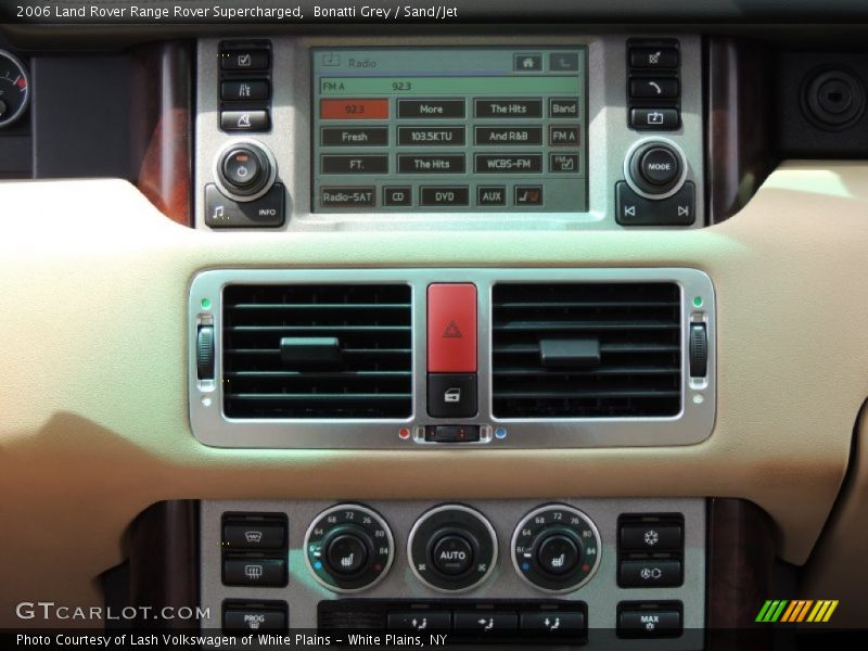 Bonatti Grey / Sand/Jet 2006 Land Rover Range Rover Supercharged