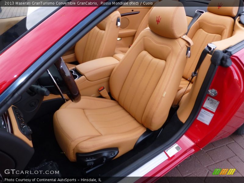 Front Seat of 2013 GranTurismo Convertible GranCabrio