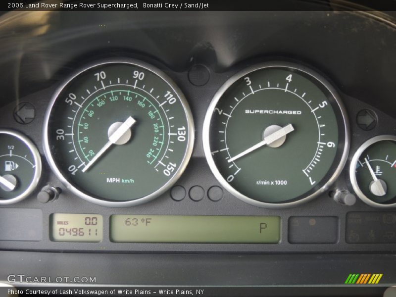 Bonatti Grey / Sand/Jet 2006 Land Rover Range Rover Supercharged