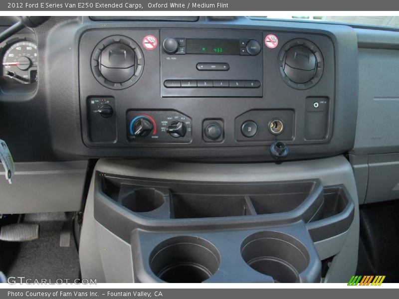 Oxford White / Medium Flint 2012 Ford E Series Van E250 Extended Cargo