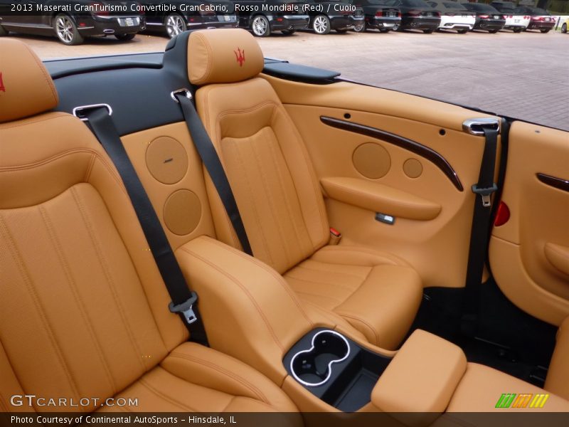 Rear Seat of 2013 GranTurismo Convertible GranCabrio