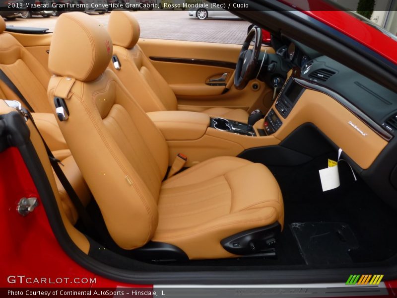 Front Seat of 2013 GranTurismo Convertible GranCabrio