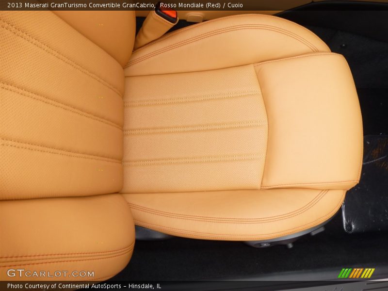 Rosso Mondiale (Red) / Cuoio 2013 Maserati GranTurismo Convertible GranCabrio