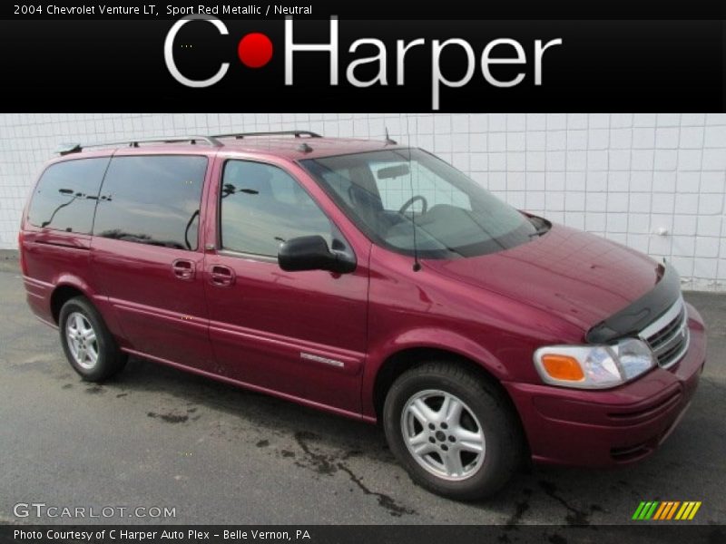 Sport Red Metallic / Neutral 2004 Chevrolet Venture LT