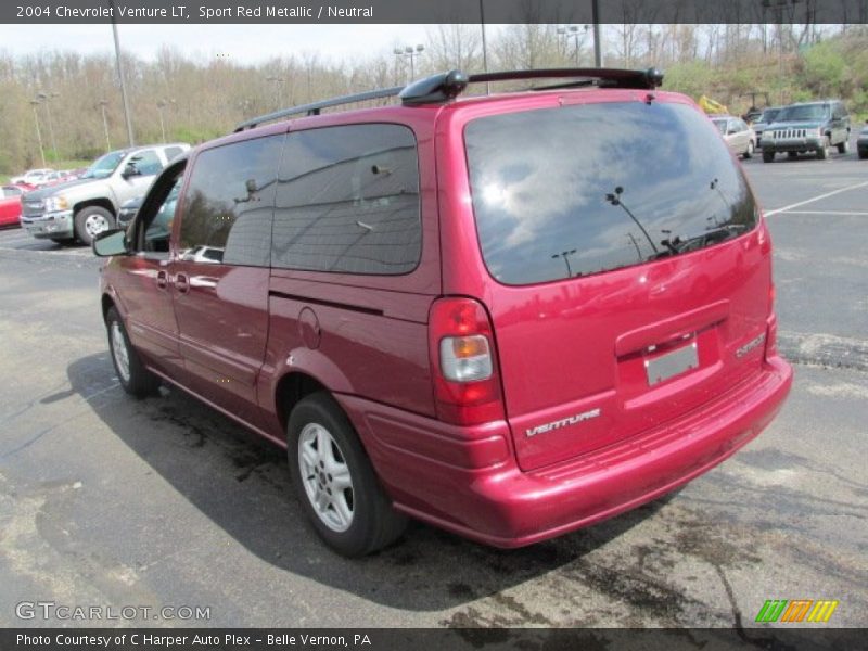 Sport Red Metallic / Neutral 2004 Chevrolet Venture LT