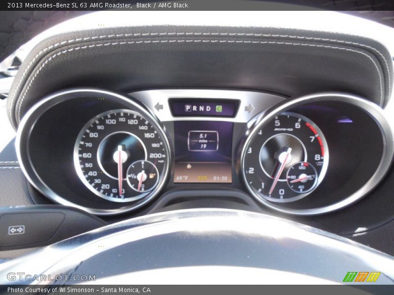  2013 SL 63 AMG Roadster 63 AMG Roadster Gauges
