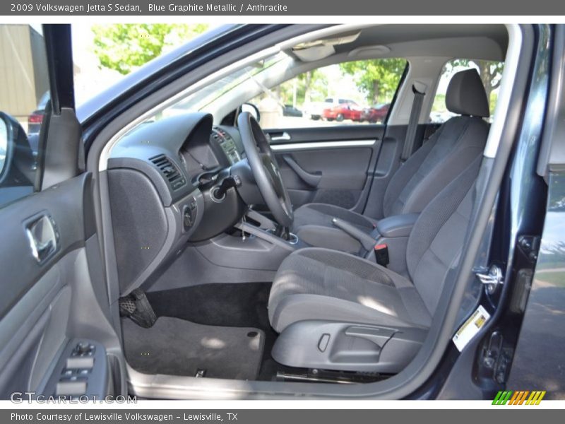 Blue Graphite Metallic / Anthracite 2009 Volkswagen Jetta S Sedan
