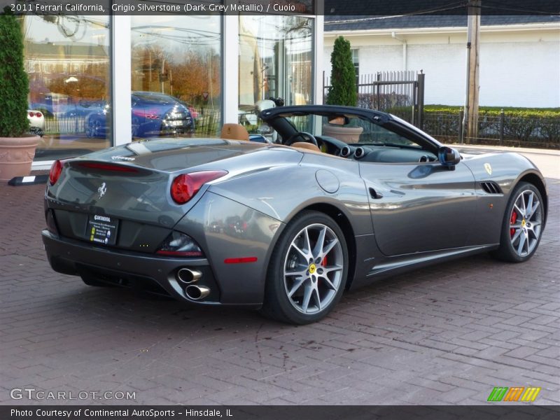Grigio Silverstone (Dark Grey Metallic) / Cuoio 2011 Ferrari California