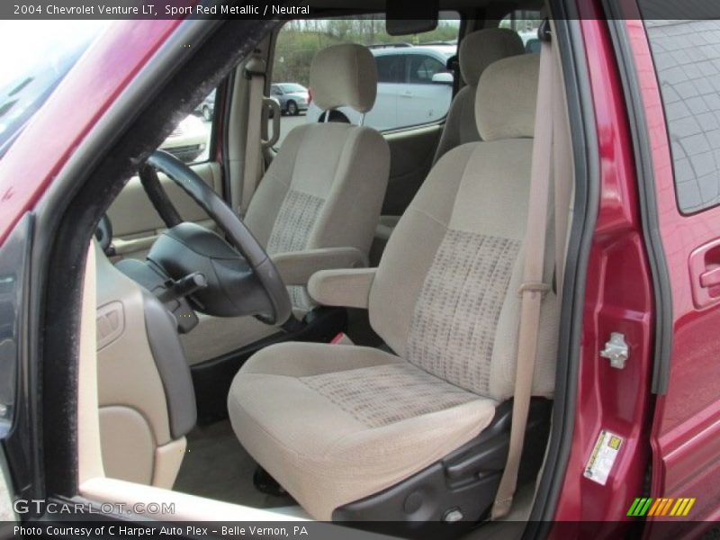 Front Seat of 2004 Venture LT