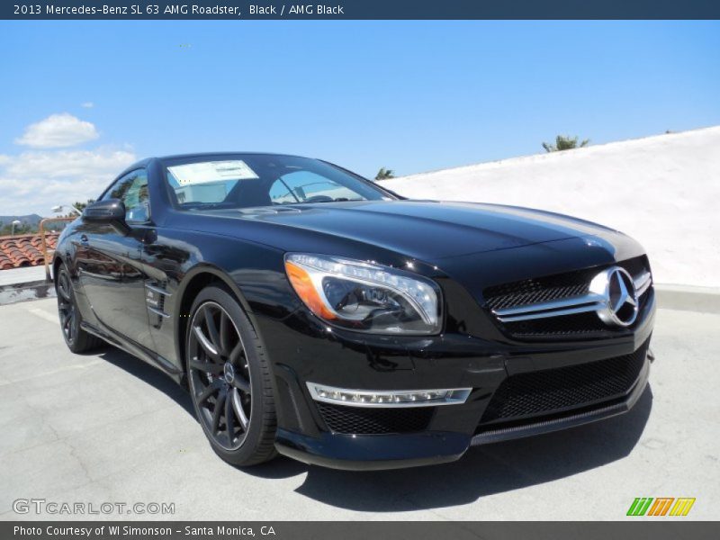 Front 3/4 View of 2013 SL 63 AMG Roadster