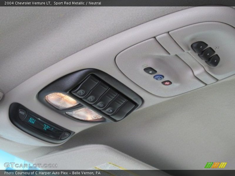 Controls of 2004 Venture LT