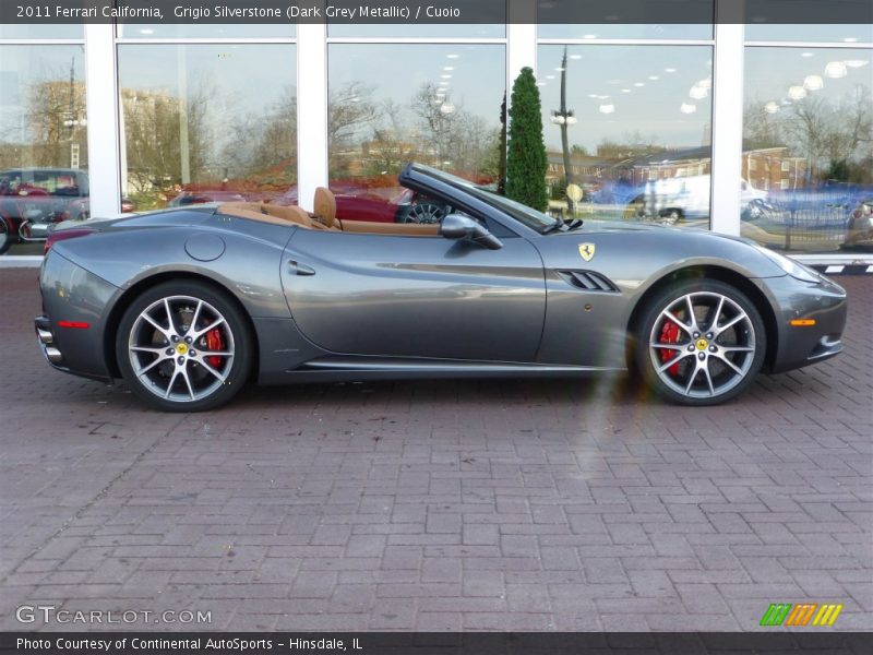 Grigio Silverstone (Dark Grey Metallic) / Cuoio 2011 Ferrari California