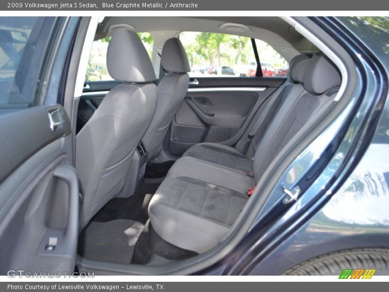 Blue Graphite Metallic / Anthracite 2009 Volkswagen Jetta S Sedan