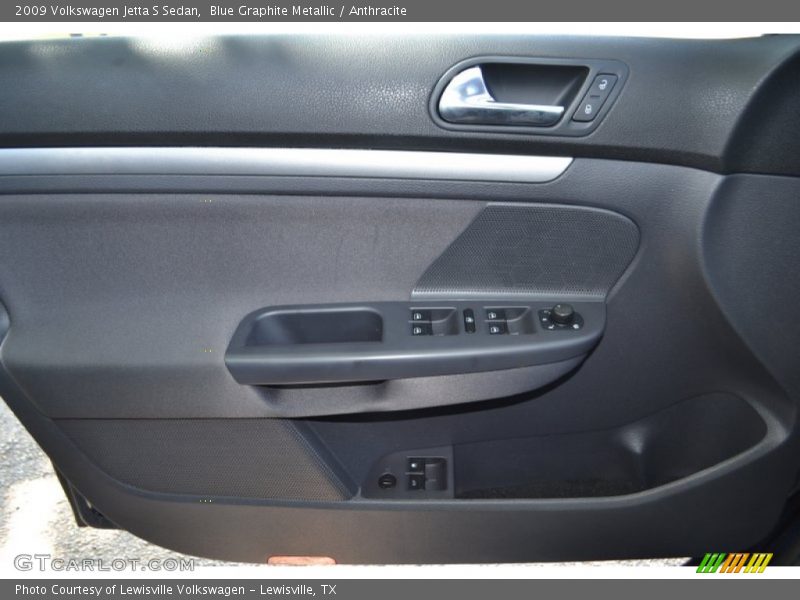 Blue Graphite Metallic / Anthracite 2009 Volkswagen Jetta S Sedan