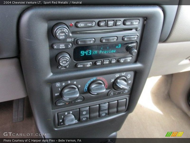 Controls of 2004 Venture LT