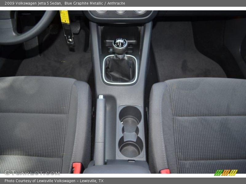 Blue Graphite Metallic / Anthracite 2009 Volkswagen Jetta S Sedan