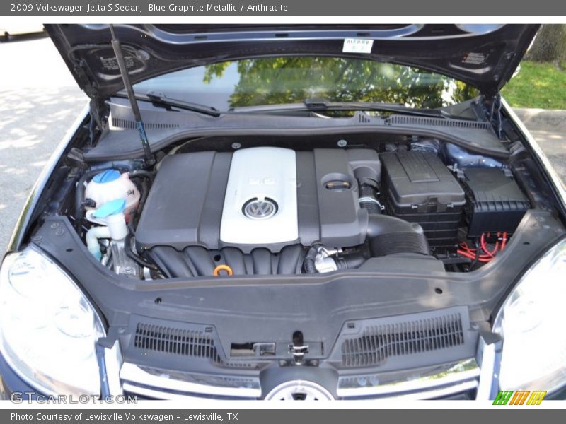 Blue Graphite Metallic / Anthracite 2009 Volkswagen Jetta S Sedan