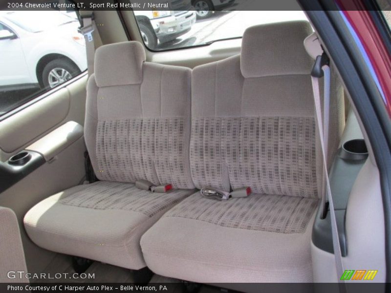 Rear Seat of 2004 Venture LT