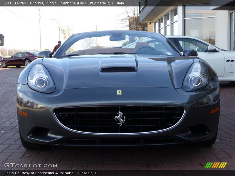 Grigio Silverstone (Dark Grey Metallic) / Cuoio 2011 Ferrari California