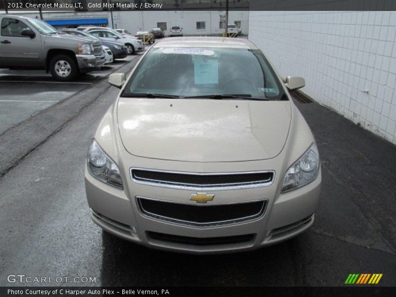 Gold Mist Metallic / Ebony 2012 Chevrolet Malibu LT