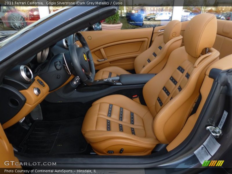 Front Seat of 2011 California 