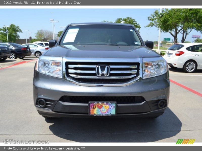 Polished Metal Metallic / Gray 2012 Honda Pilot LX