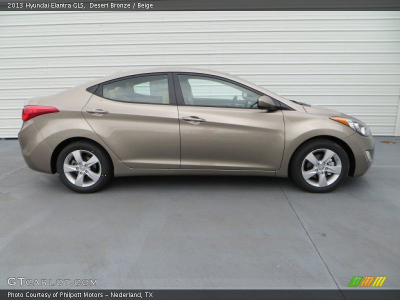 Desert Bronze / Beige 2013 Hyundai Elantra GLS