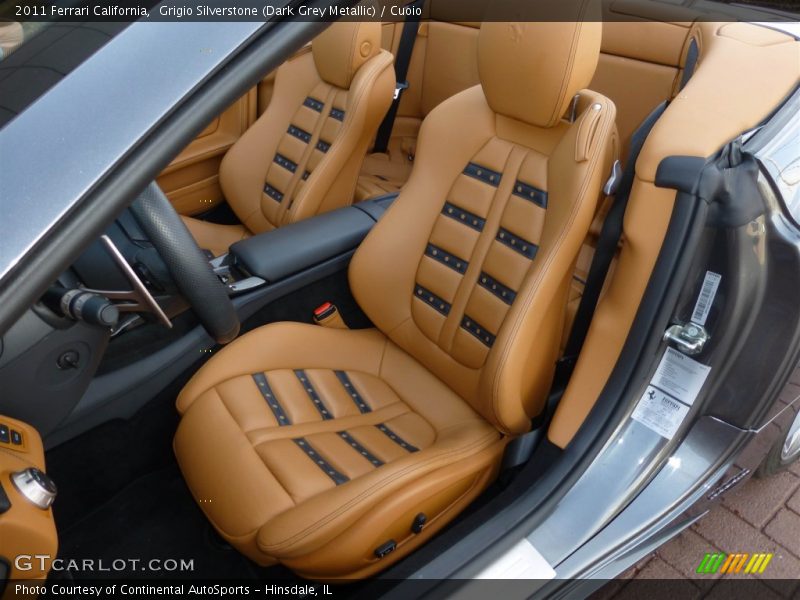 Front Seat of 2011 California 