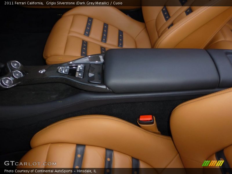 Grigio Silverstone (Dark Grey Metallic) / Cuoio 2011 Ferrari California