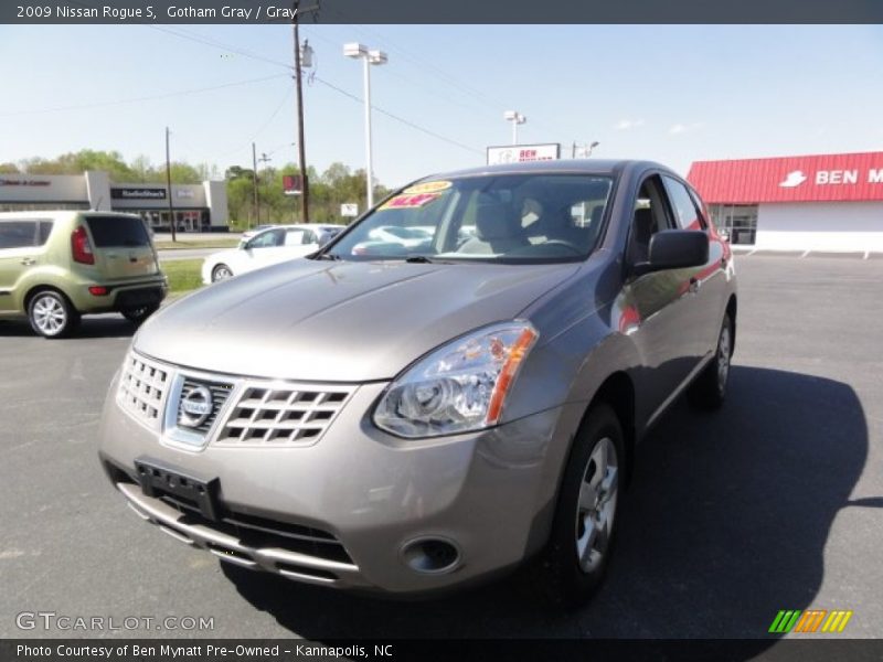 Gotham Gray / Gray 2009 Nissan Rogue S