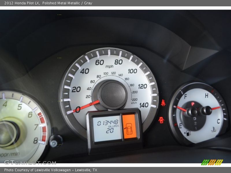  2012 Pilot LX LX Gauges