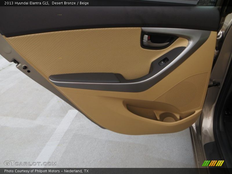 Desert Bronze / Beige 2013 Hyundai Elantra GLS