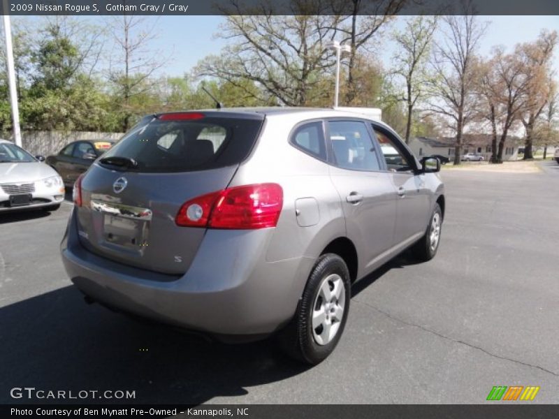 Gotham Gray / Gray 2009 Nissan Rogue S