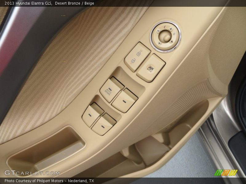 Desert Bronze / Beige 2013 Hyundai Elantra GLS