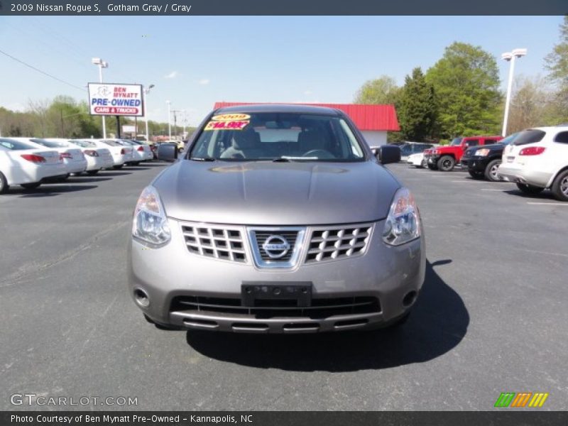 Gotham Gray / Gray 2009 Nissan Rogue S