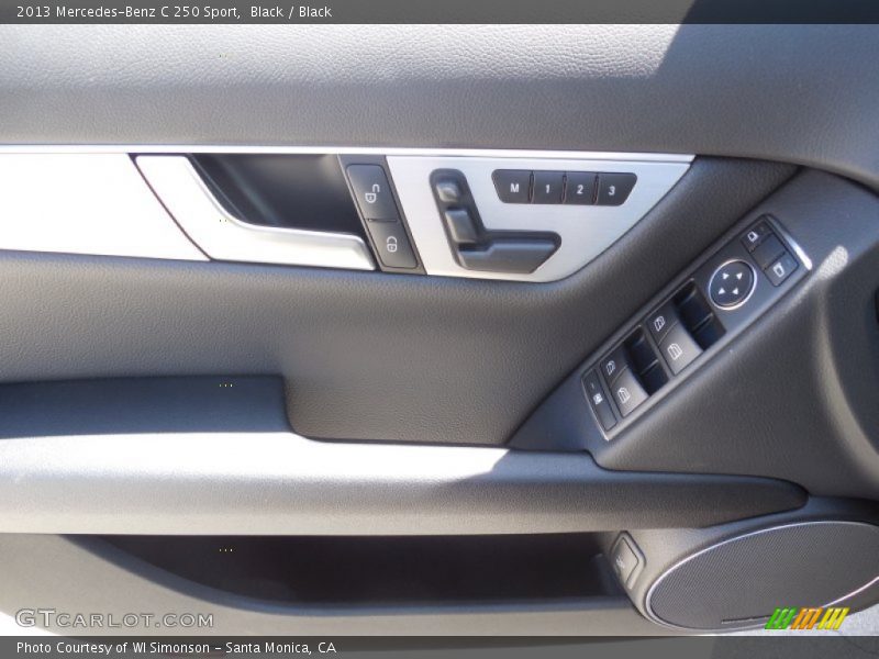 Black / Black 2013 Mercedes-Benz C 250 Sport