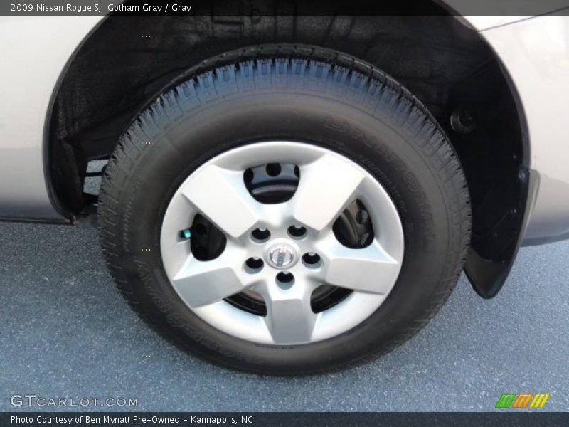 Gotham Gray / Gray 2009 Nissan Rogue S